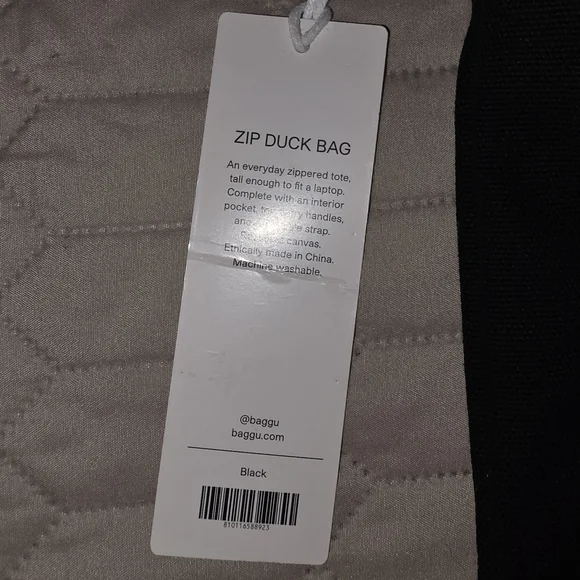 Baggu x Leica Black Zip Duck Bag - Picture 7 of 7